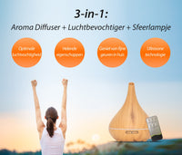 Lotus Pro - Light Wood - Aroma Diffuser